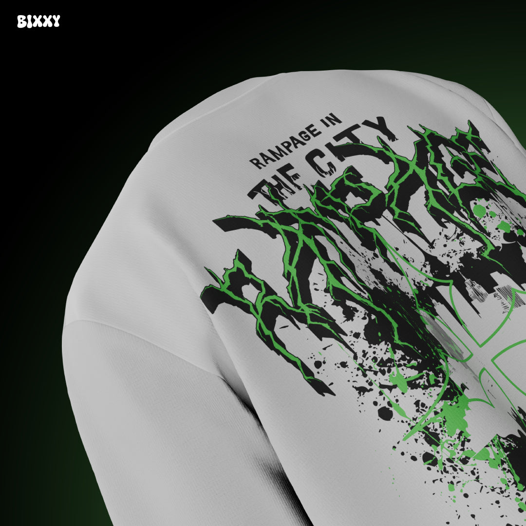 Rampage Premium Unisex Oversized T-Shirt - White