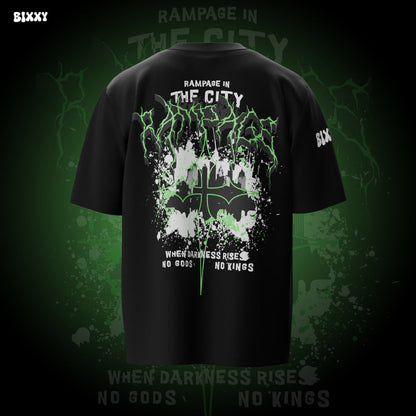 Rampage Premium Unisex Oversized T-Shirt - Black