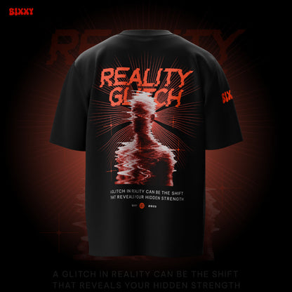 Reality Glitch Premium Unisex Oversized T-Shirt